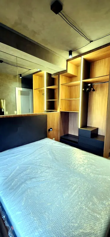 Estúdio de Airbnb com móveis planejados sob medida em MDF — Vl. Nova Conceição, Oficina 306, São Paulo