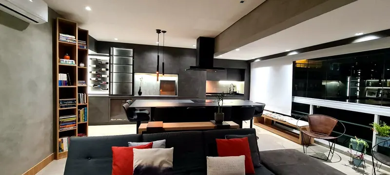 Apartamento com móveis planejados sob medida em MDF — Morumbi 2, Oficina 306, São Paulo
