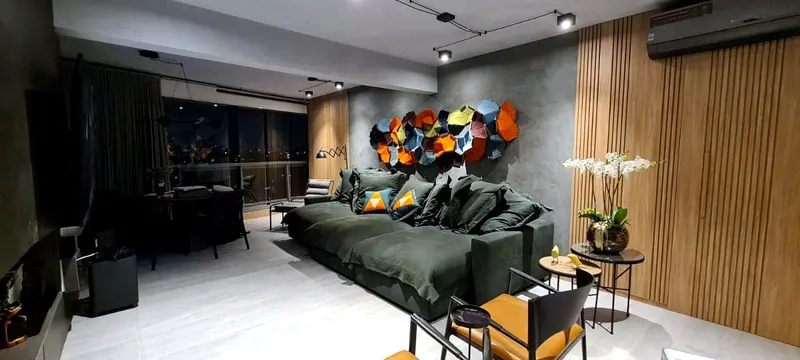 Apartamento com móveis planejados sob medida em MDF — Cerro Corá, Oficina 306, São Paulo