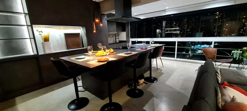 Apartamento com móveis planejados sob medida em MDF — Morumbi 2, Oficina 306, São Paulo