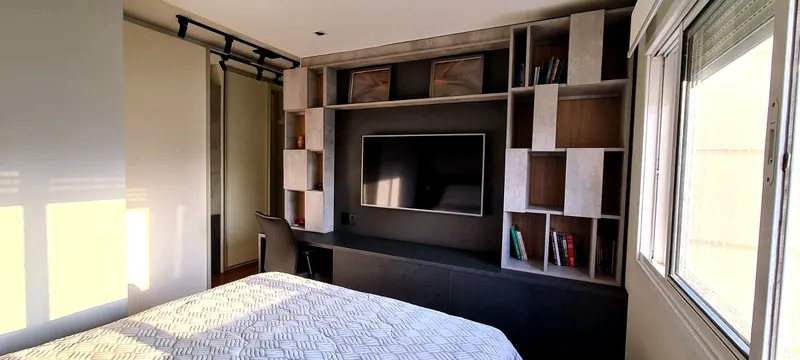 Apartamento com móveis planejados sob medida em MDF — Morumbi 2, Oficina 306, São Paulo