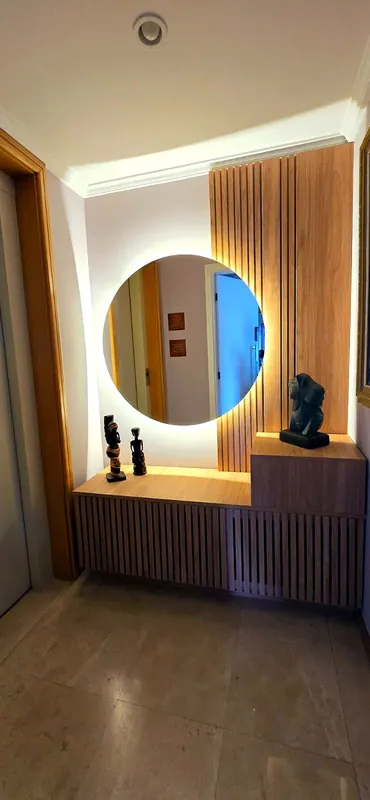 Apartamento com móveis planejados sob medida em MDF — Morumbi 3, Oficina 306, São Paulo
