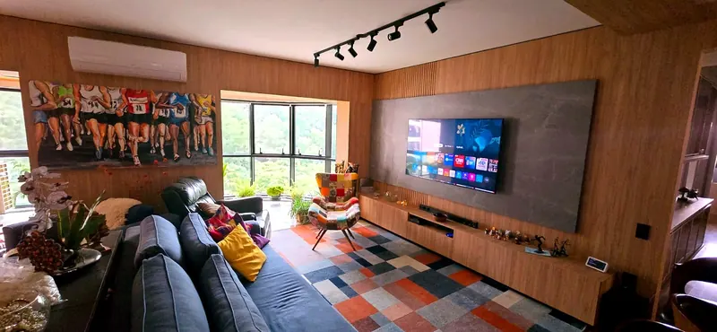 Apartamento com móveis planejados sob medida em MDF — Morumbi 3, Oficina 306, São Paulo
