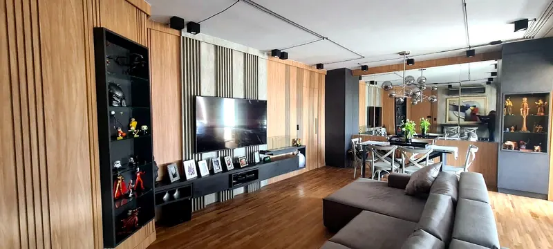 Apartamento com móveis planejados sob medida em MDF — Santana 2, Oficina 306, São Paulo