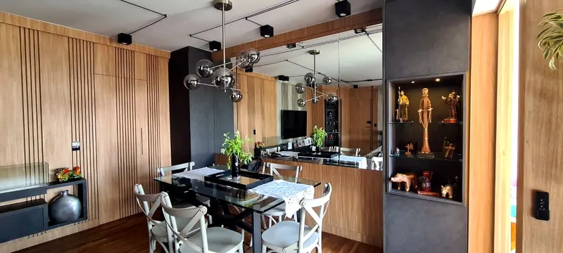 Apartamento com móveis planejados sob medida em MDF — Santana 2, Oficina 306, São Paulo